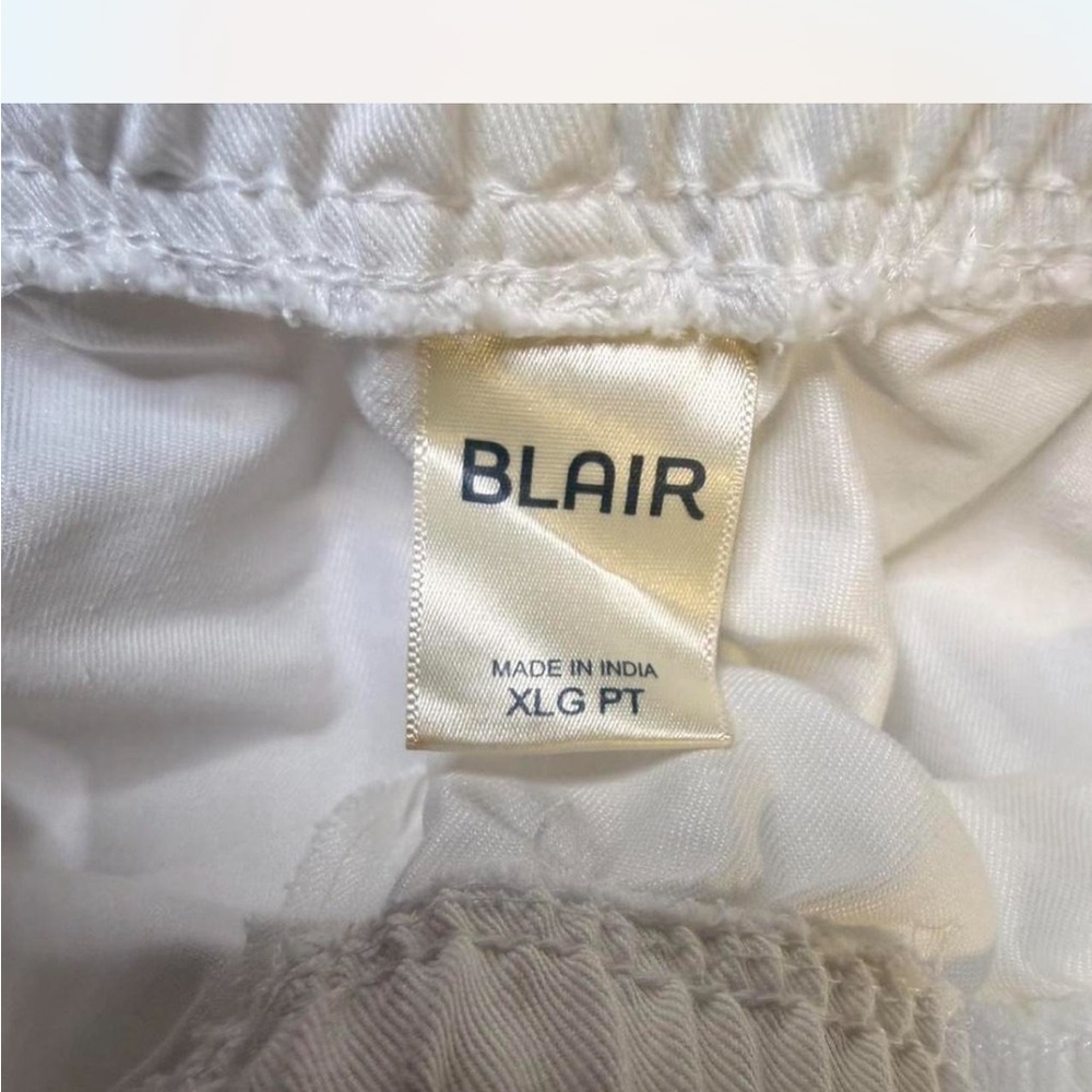 Blair White Capri Women’s Crisscrossed XL PT (18) - Picture 6 of 8